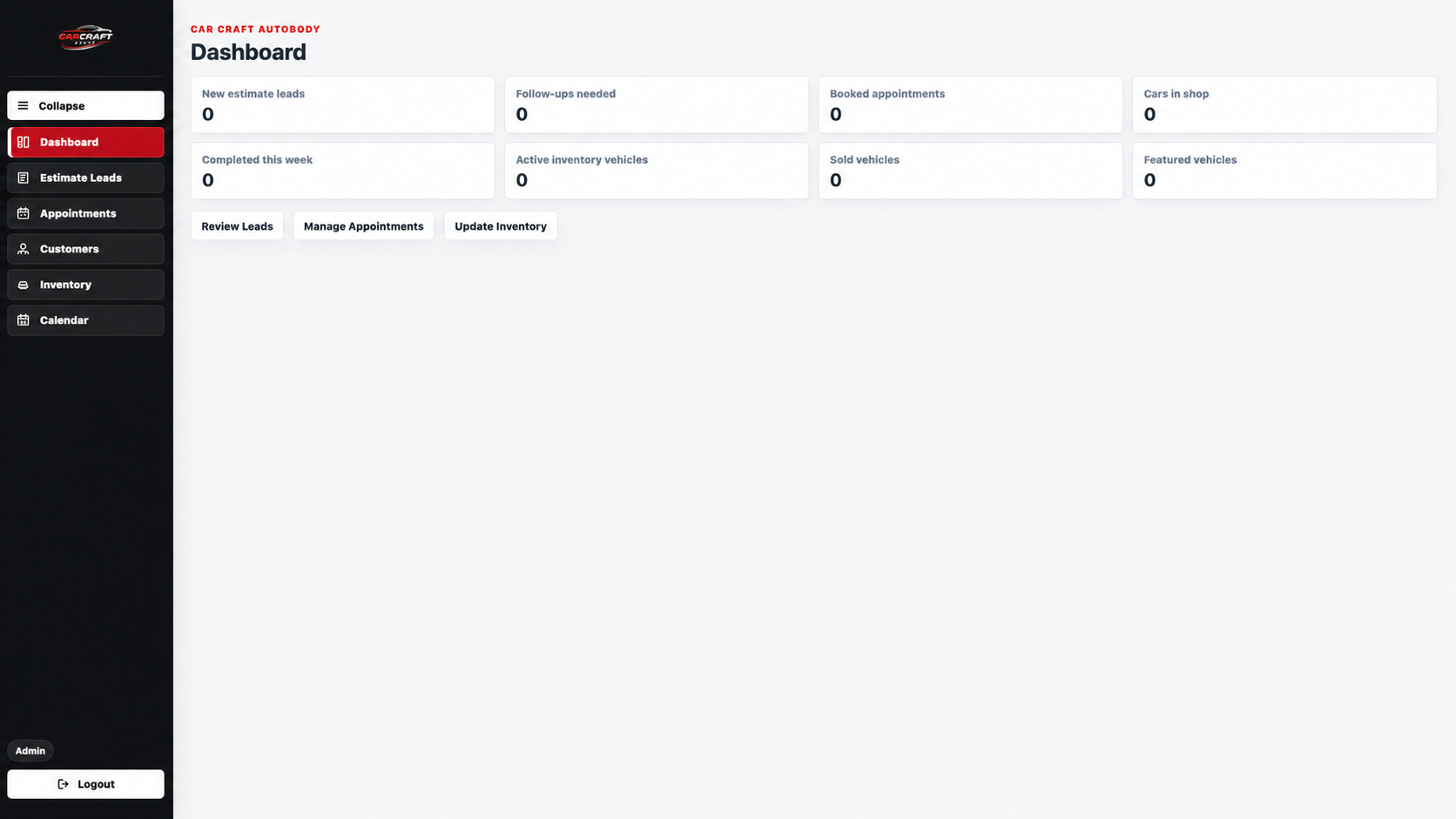 Car Craft lead and operations dashboard