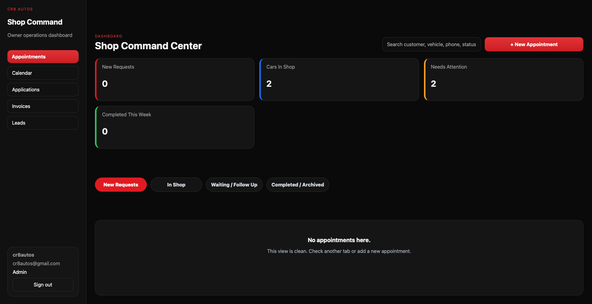 Admin Portal