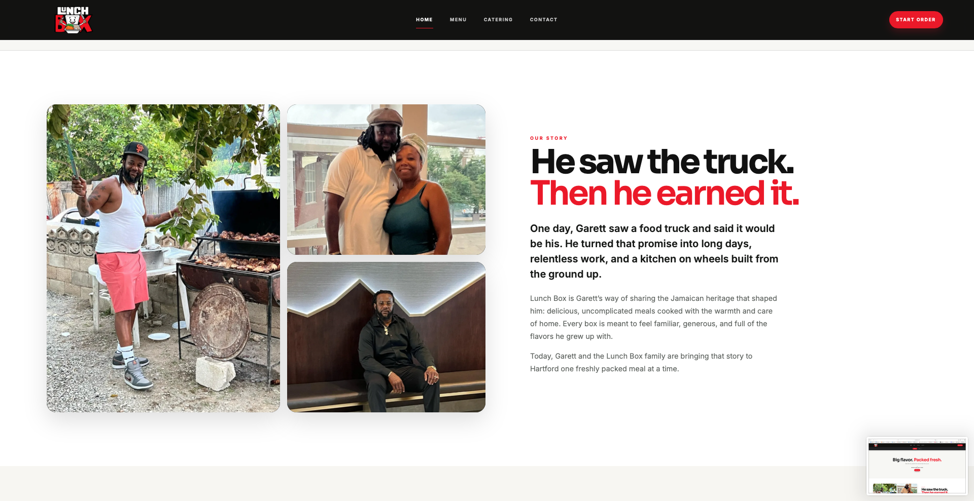 Lunch Box founder and brand story