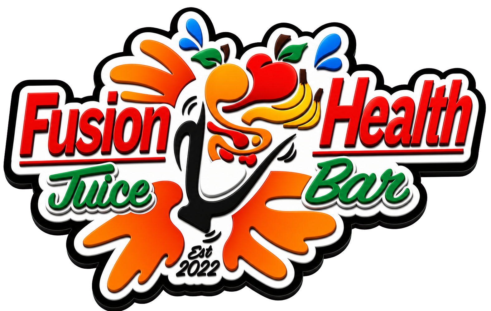 Fusion Health Juice Bar logo